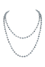 Crystal Beaded Chain Necklace N1163