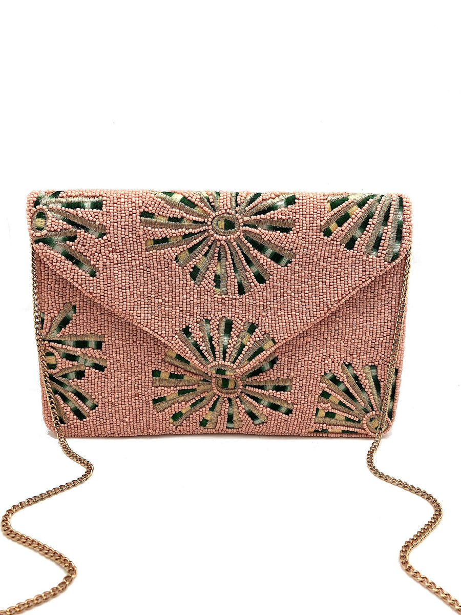 Floral Pattern Envelope Clutch CMI-BG-2138