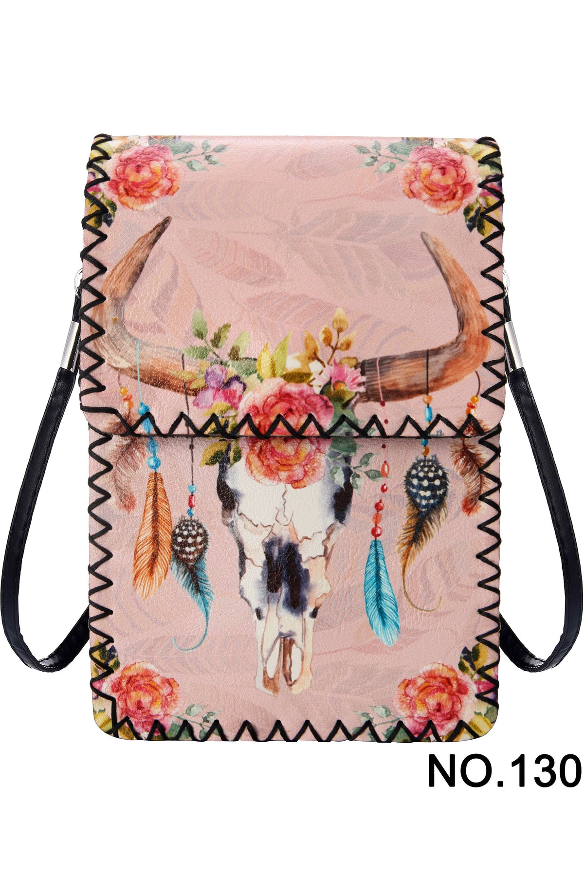 Western Bull Head Dream Catcher (No. 130)