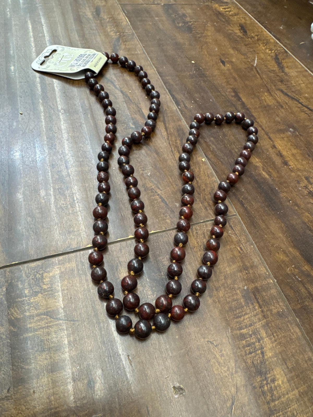 Breciated Jasper Stone Necklace N3180