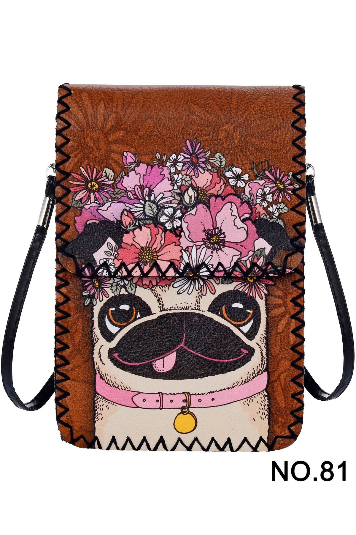 Floral Pug (No. 81BR)
