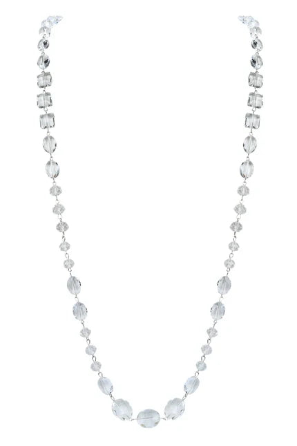 Classic Chandelier Crystal Long Necklace N1130