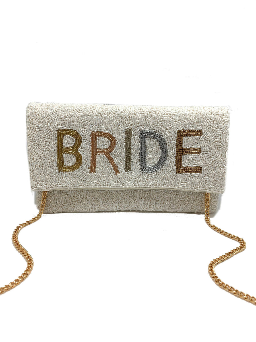 BRIDE Beaded Clutch Bag LAC-SS-404