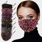 Sequins Washable Face Mask Mask-61