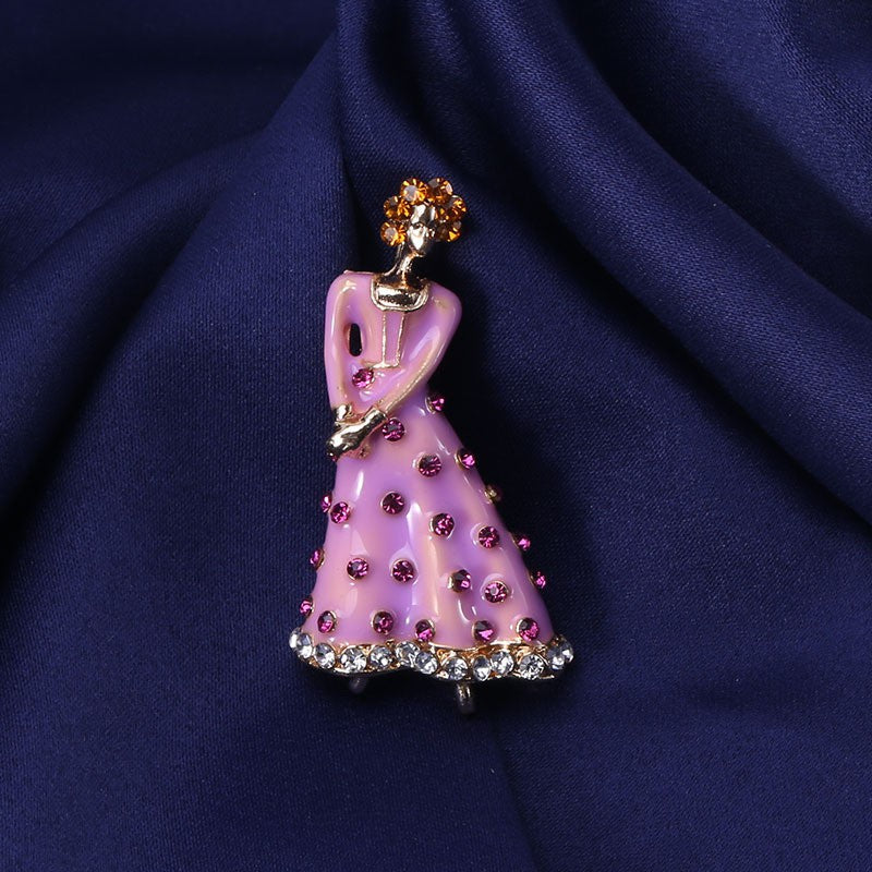 Dragon Alloy Brooch PA4215