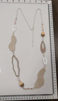 Behemia Geometry Chain Long Necklace N4837