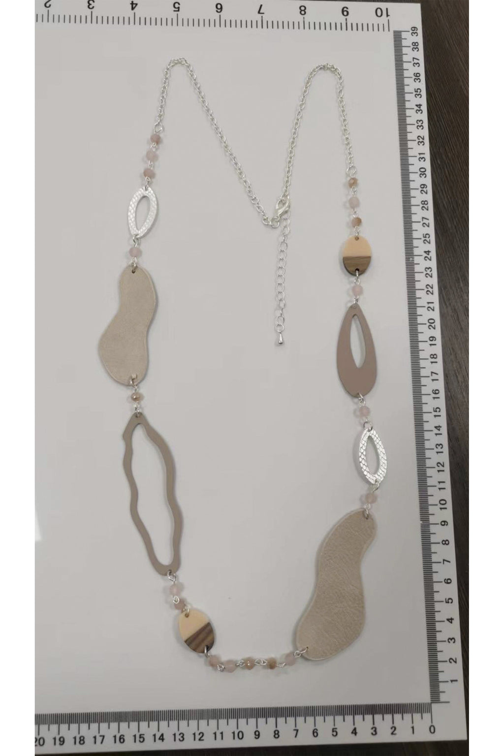 Behemia Geometry Chain Long Necklace N4837