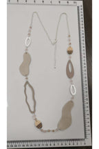 Behemia Geometry Chain Long Necklace N4837