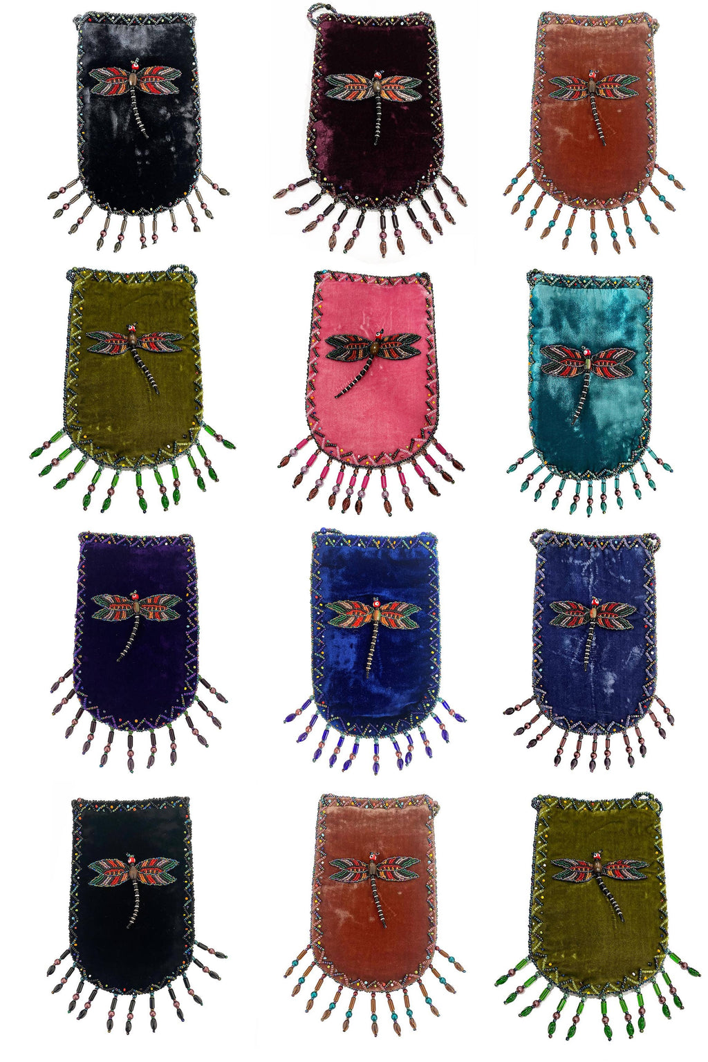 Pattern Velvet Crossbody Bags VXL0609