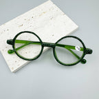 Handmade Rhinestone Round Reader G0432