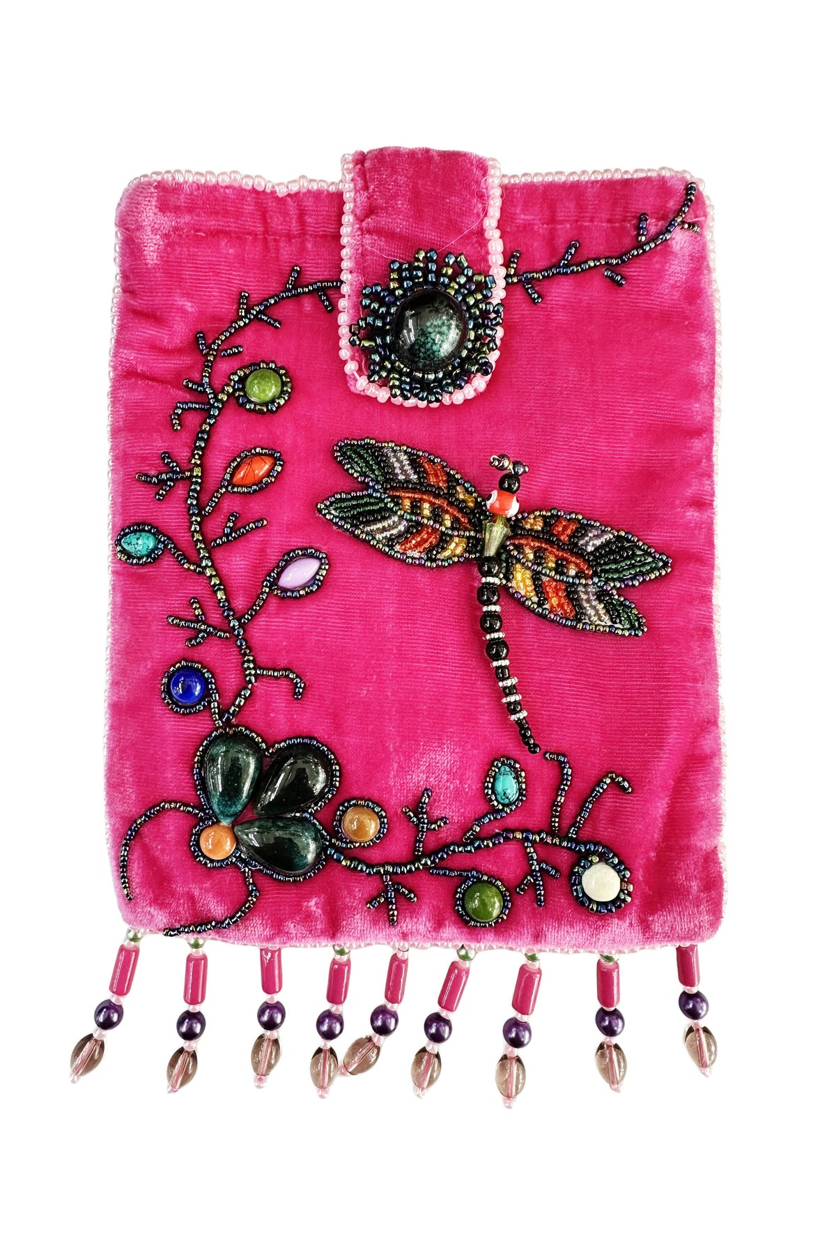 Rectangular Velvet Crossbody VBG15