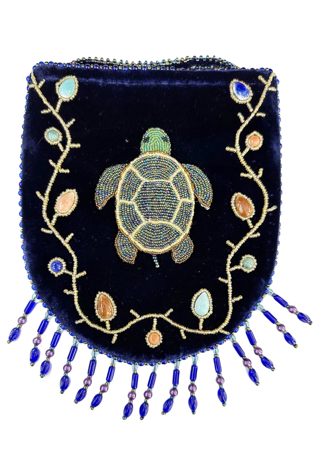 Skull Pattern Velvet Crossbody LUG