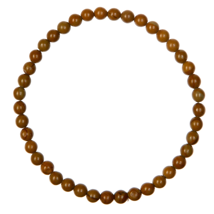 Woodenline Jasper Stone Stretch Bracelet B2052-Woodenline-Jasper