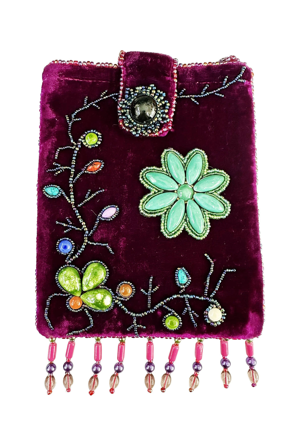 Rectangular Velvet Crossbody VBG15