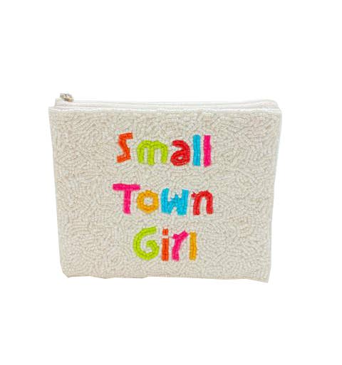 Small Town Girl Beaded Pouch LAC-CP-1057-Single