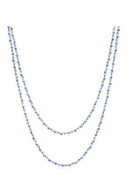 Crystal Beaded Chain Necklace N1163