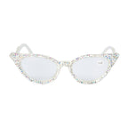 Handmade Rhinestone Cat Eye Reader G0388