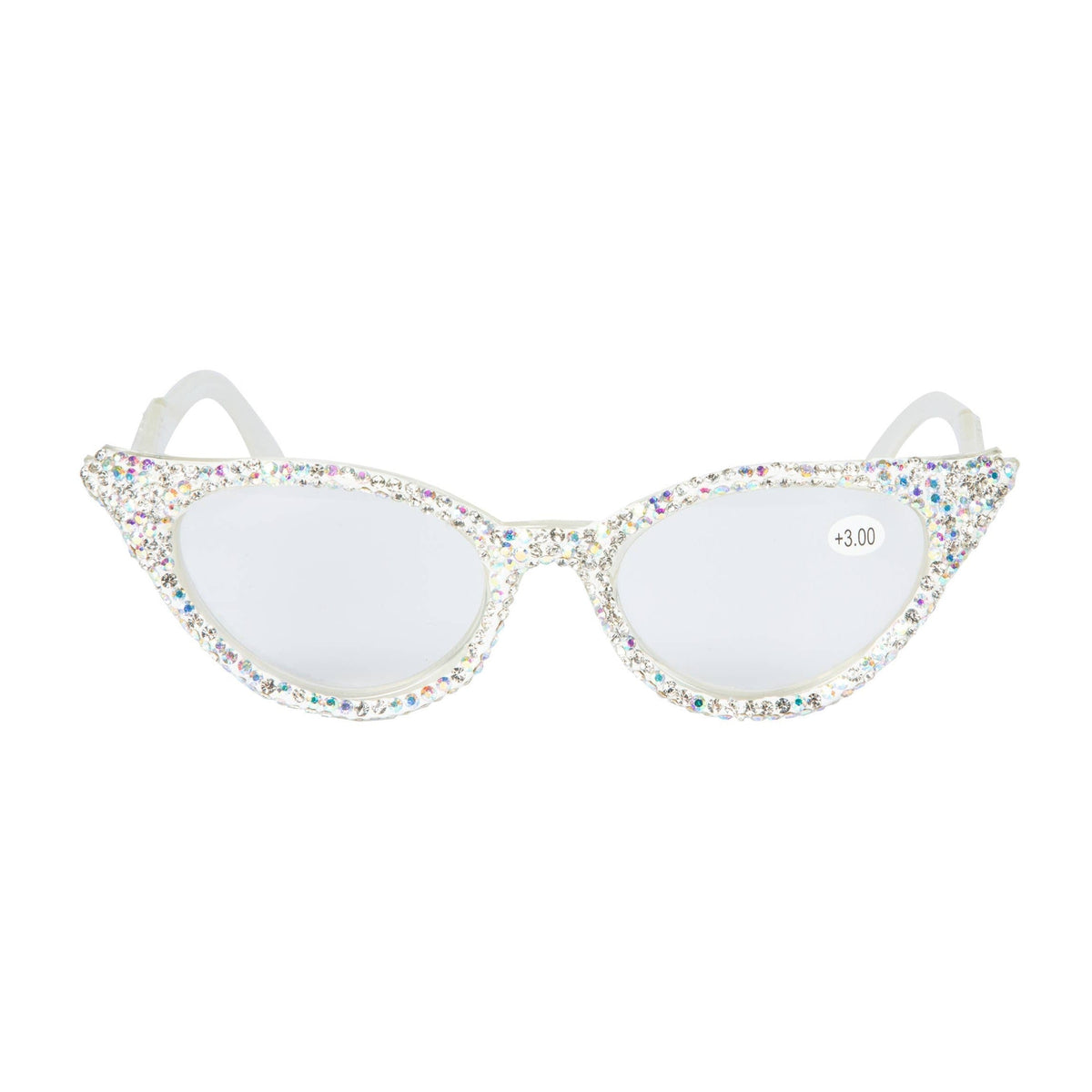 Handmade Rhinestone Cat Eye Reader G0388