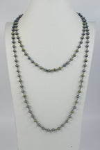 Crystal Beaded Chain Necklace N1163