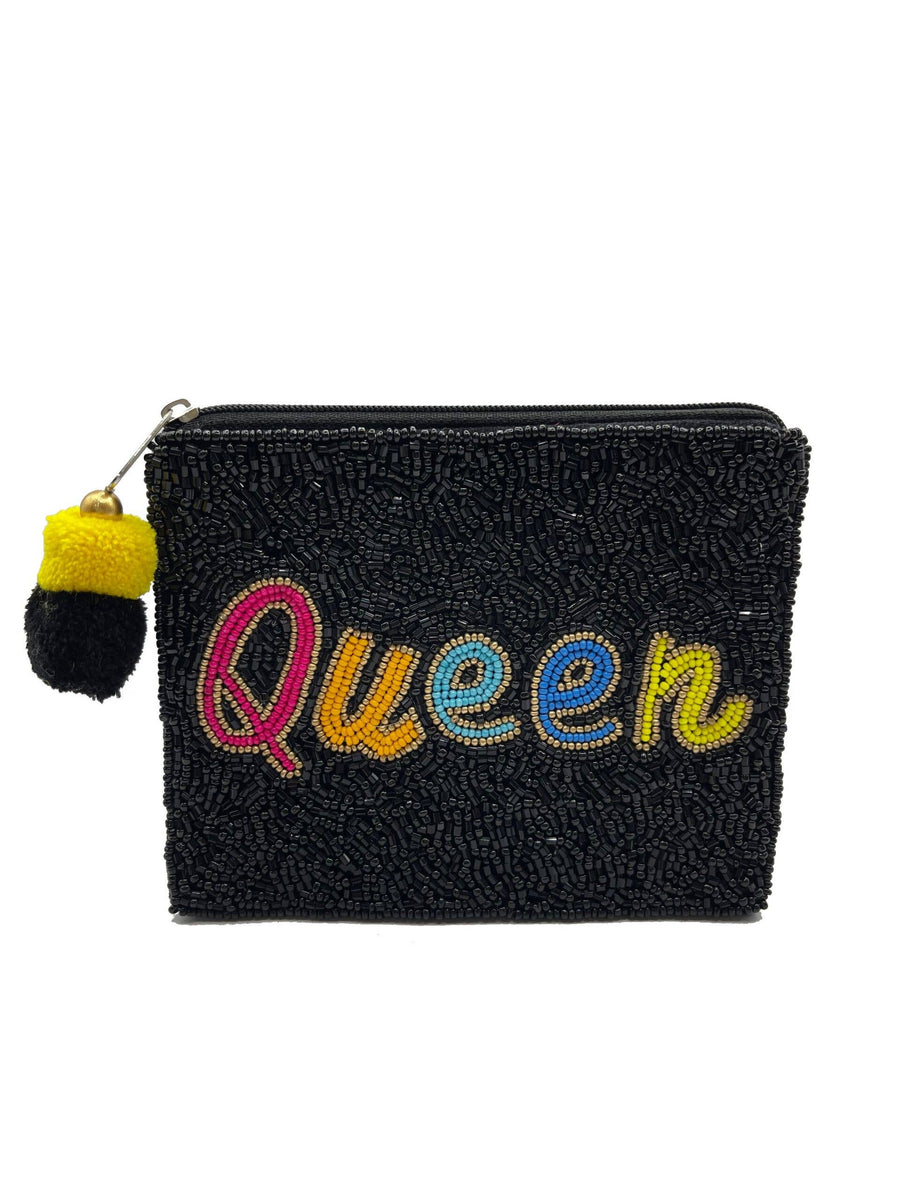 Queen Beaded Pouch LAC-CP-1174