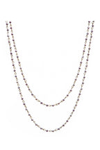 Crystal Beaded Chain Necklace N1163