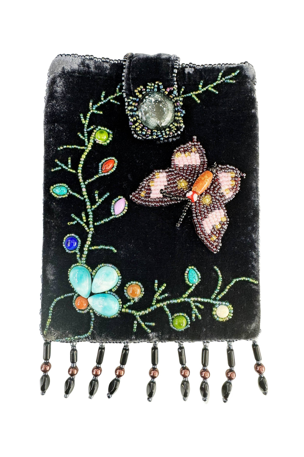 Rectangular Velvet Crossbody VBG15
