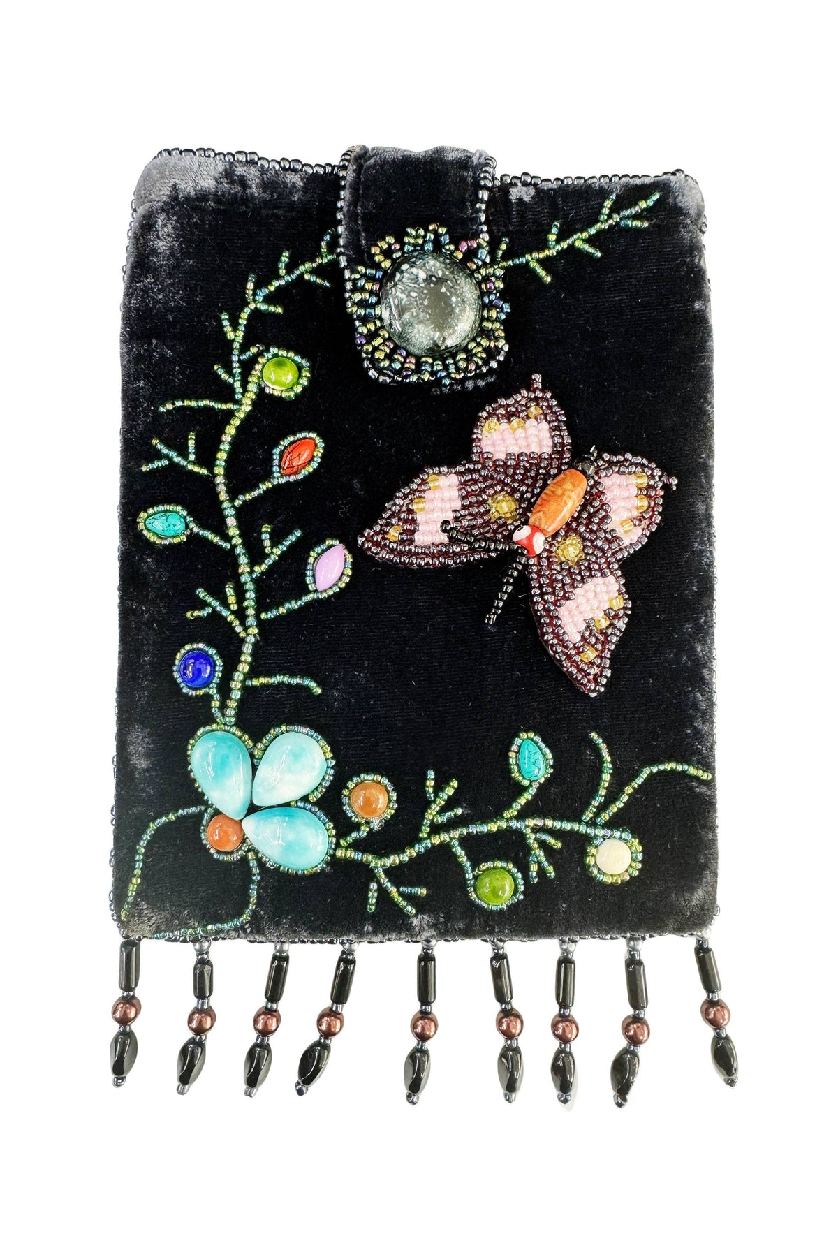 Rectangular Velvet Crossbody VBG15