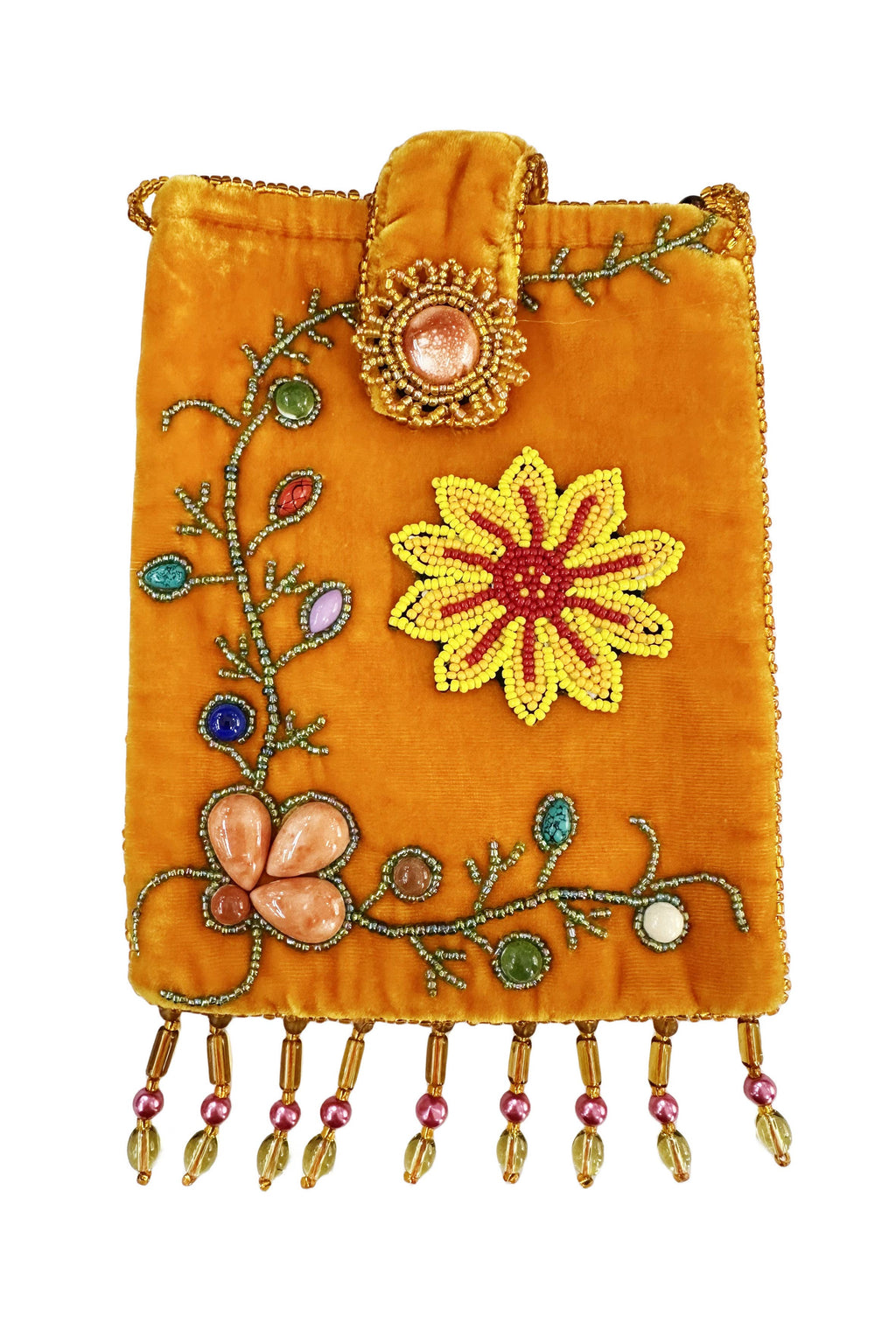 Rectangular Velvet Crossbody VBG15