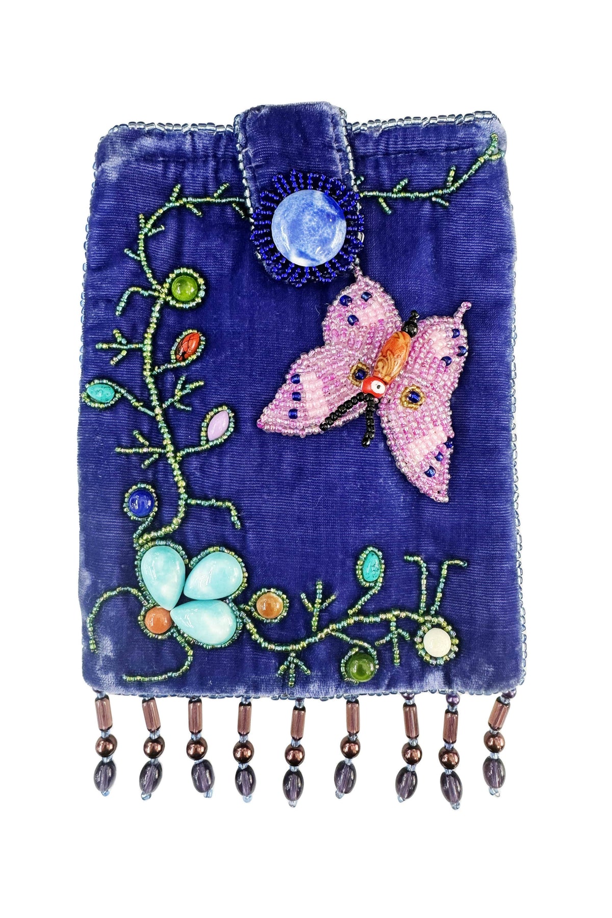 Rectangular Velvet Crossbody VBG15