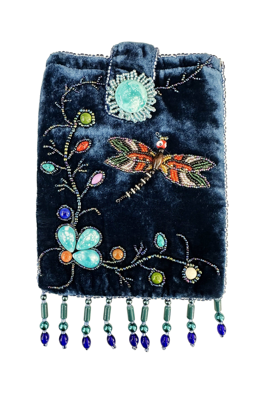 Rectangular Velvet Crossbody VBG15