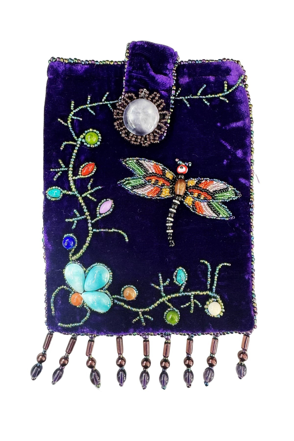 Rectangular Velvet Crossbody VBG15