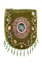 Skull Pattern Velvet Crossbody LUG