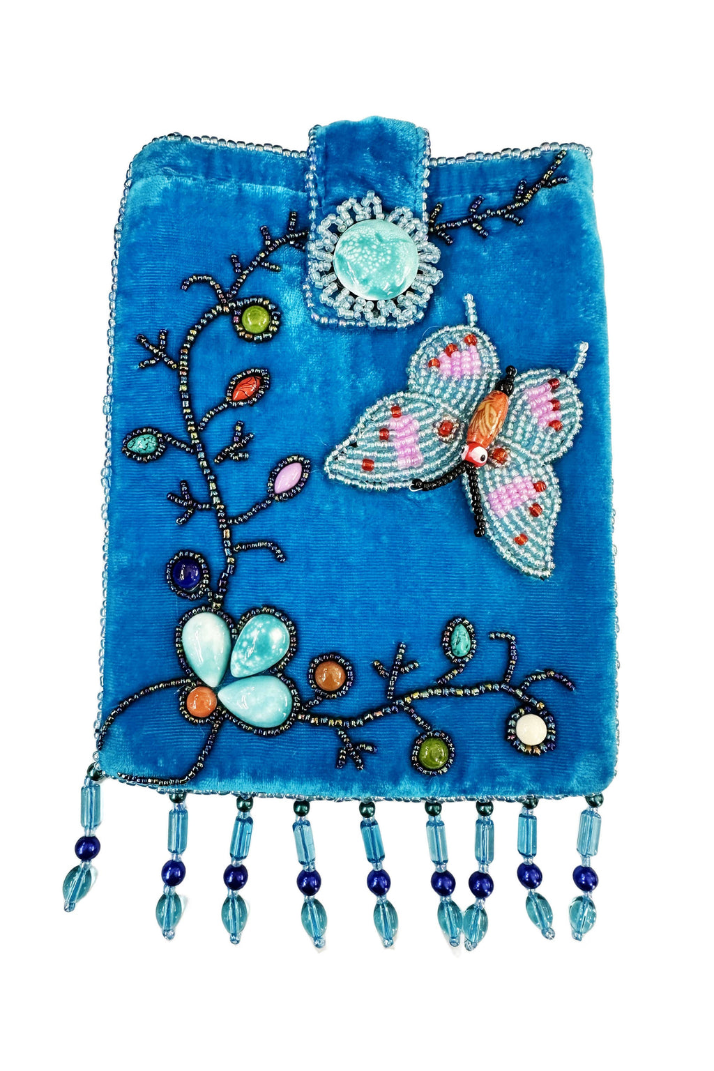 Rectangular Velvet Crossbody VBG15