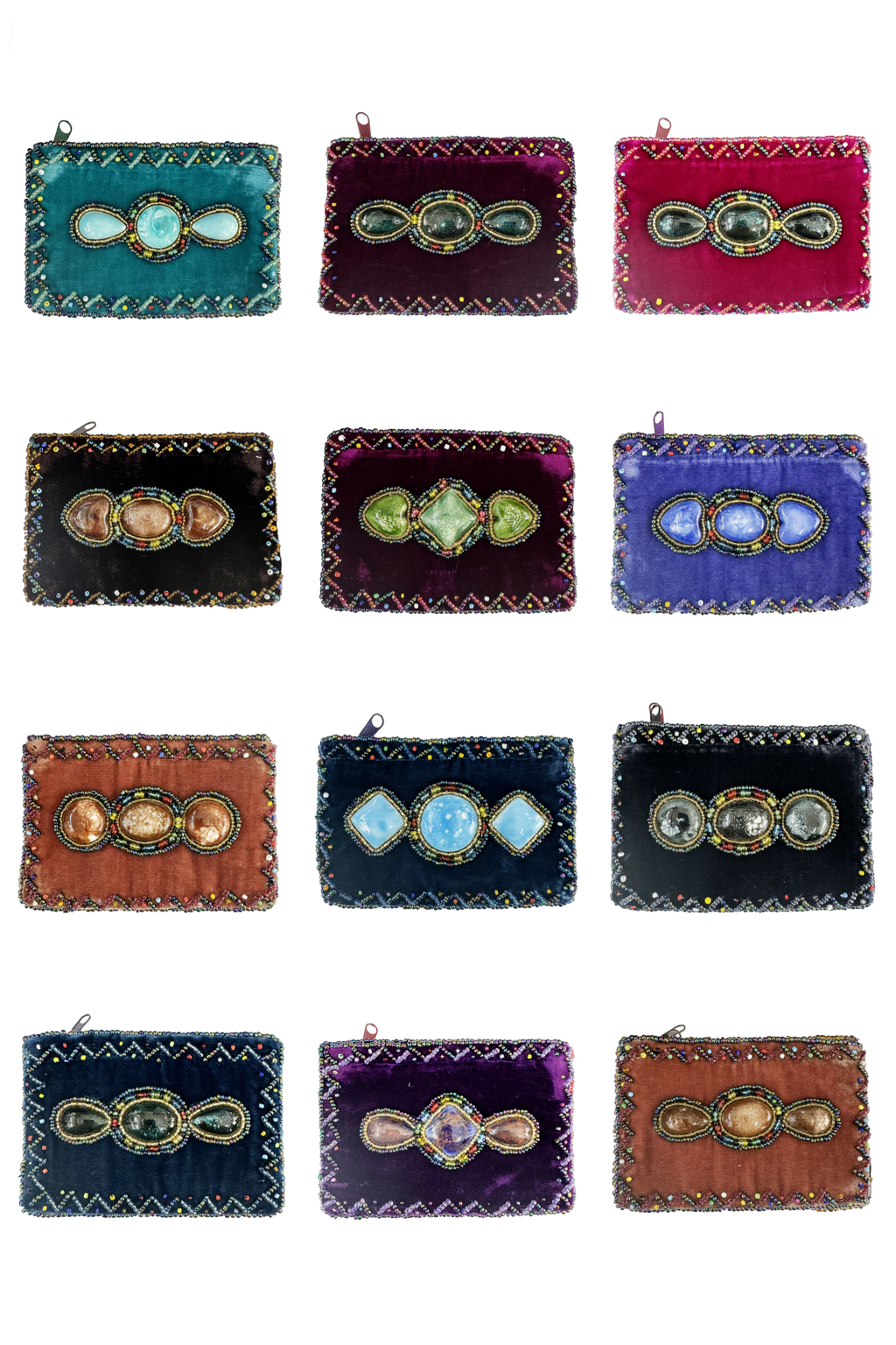 Paw Velvet Coin Purse V0701