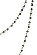 Crystal Beaded Chain Necklace N1163