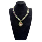 Random Frida Seed Bead Braided OT Necklace N5232 - view 2