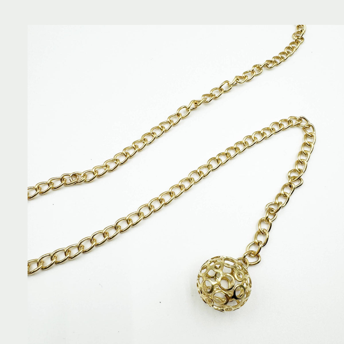 Geometric Teardrop Rhinestone Waist Chain WA0275 – view 4
