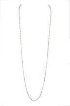 Crystal Beaded Chain Necklace N1163