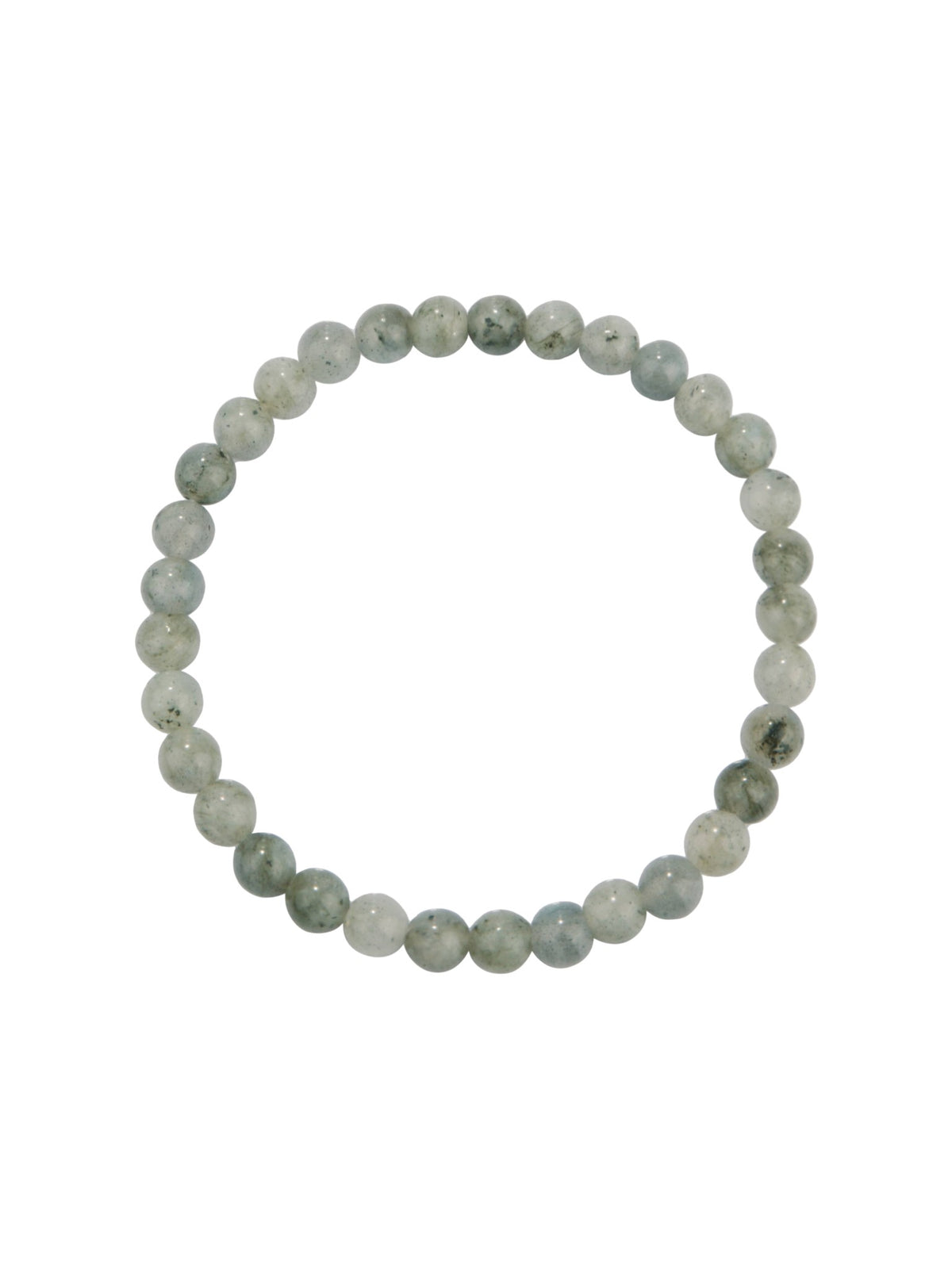 Labradorite Stone Stretch Bracelet B2050-Labradorite - 6MM