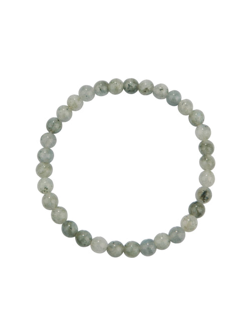 Labradorite Stone Stretch Bracelet B2050-Labradorite - 6MM