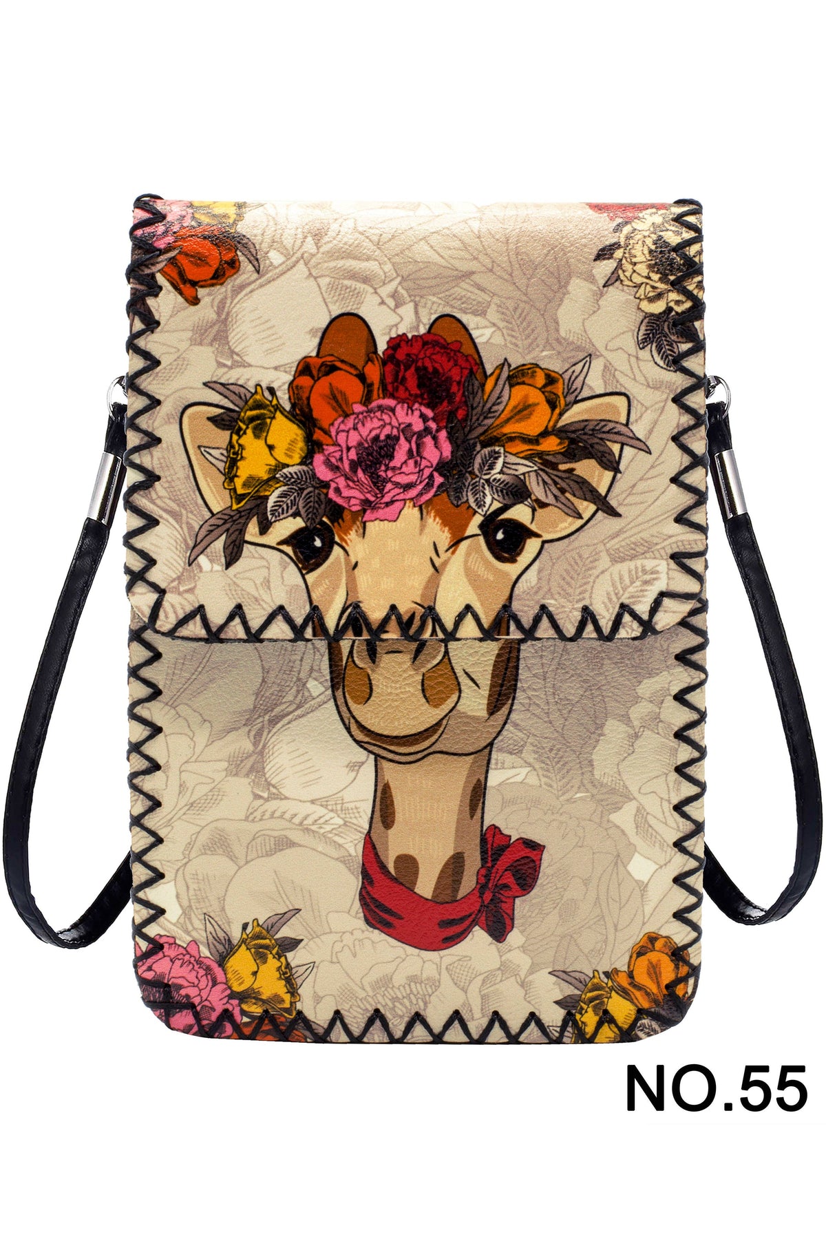 Floral Giraffe (No. 55)