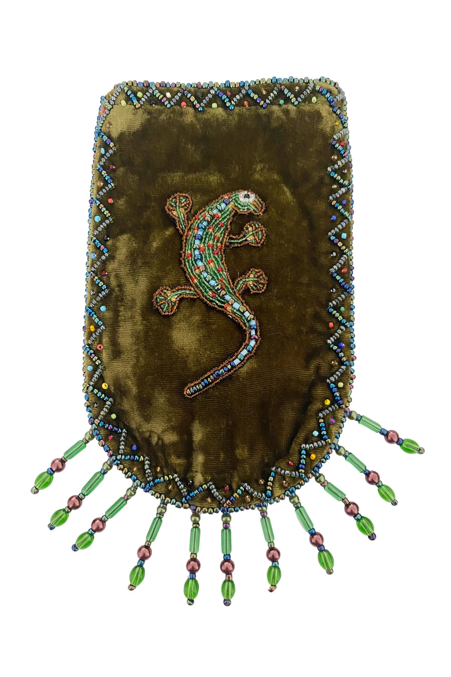 Lizard Pattern Velvet Crossbody Bags VXL0609-Lizard