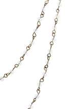 Crystal Beaded Chain Necklace N1163