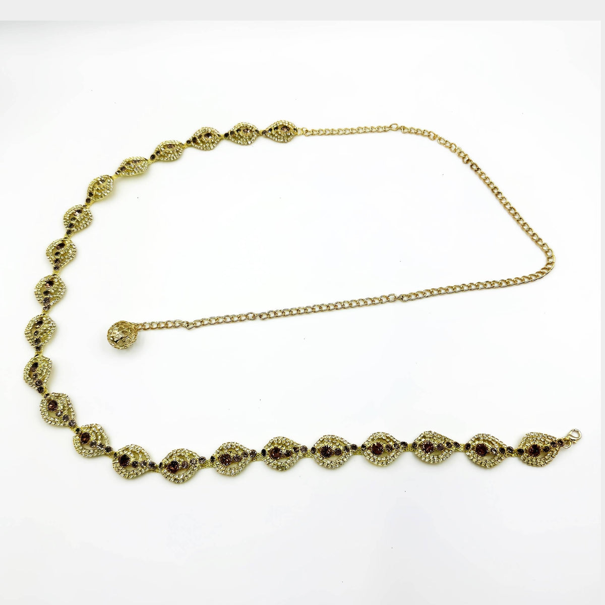 Geometric Rhinestone Waist Chain WA0276 – view 4
