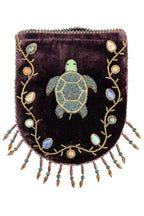 Skull Pattern Velvet Crossbody LUG