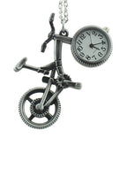 Vintage Charm  Bicycle Quartz Pocket Watch WH0032