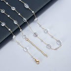 Short Stone Necklace N4377