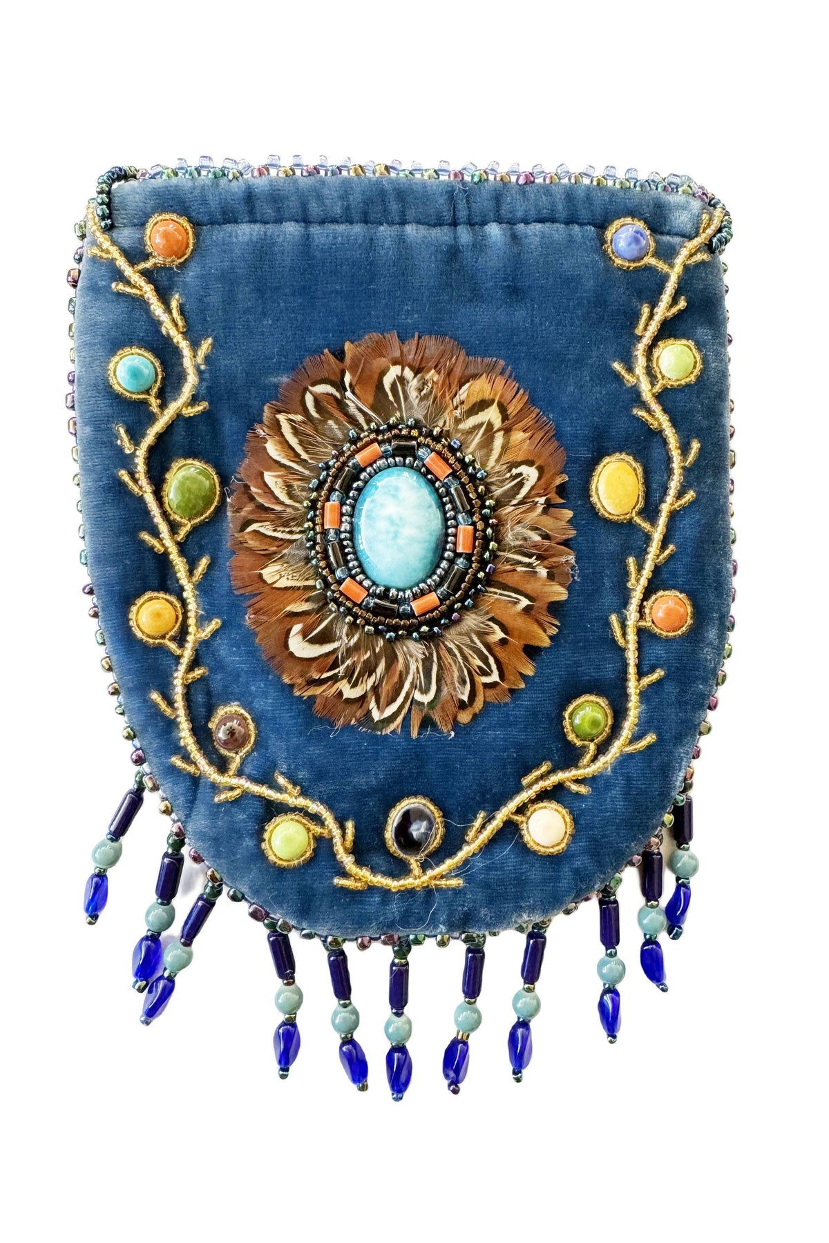 Owl Pattern Velvet Crossbody MUG