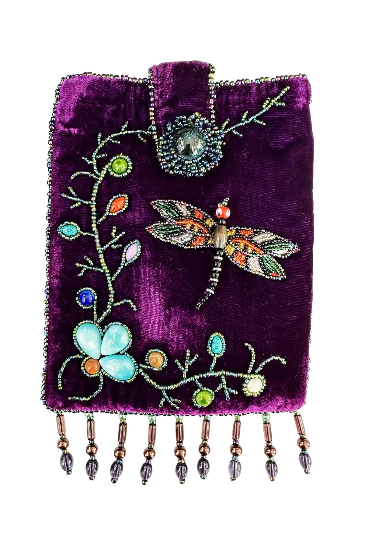 Rectangular Velvet Crossbody VBG15