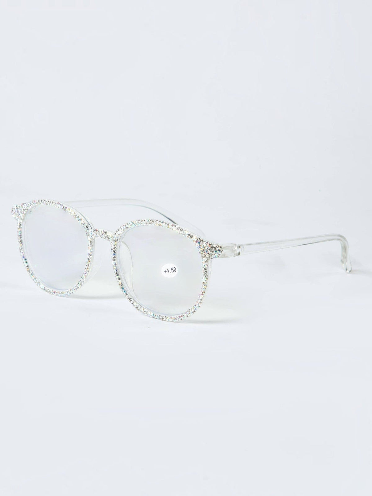 Handmade Round Rhinestone Readers G0431